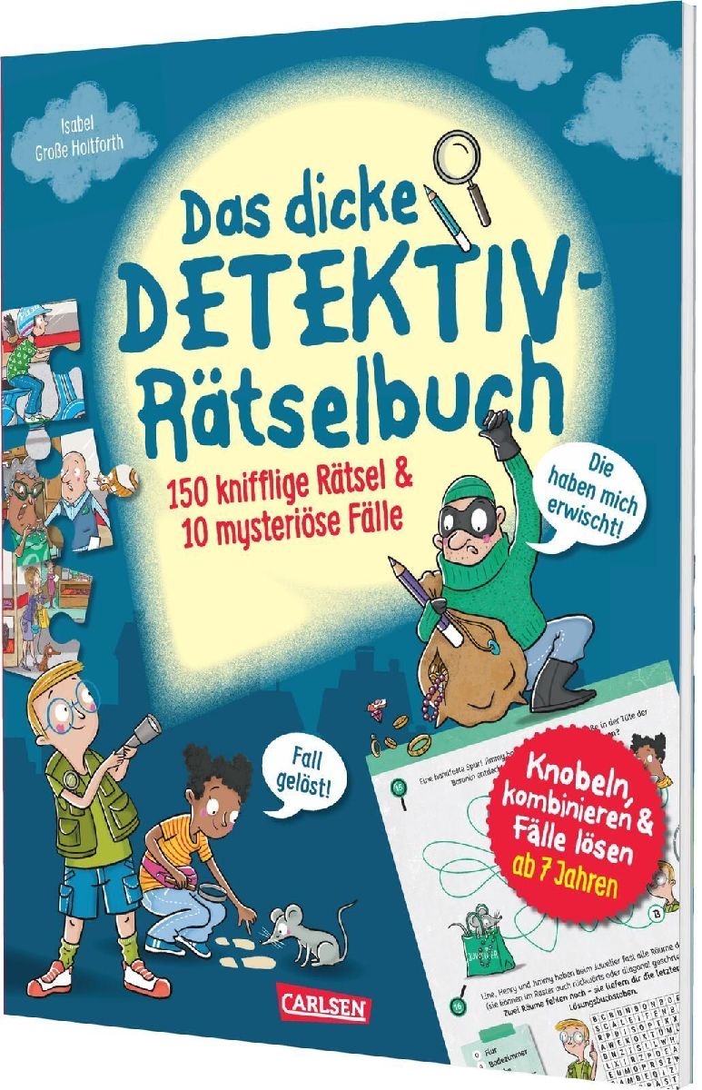 Das dicke Detektiv-Rätselbuch