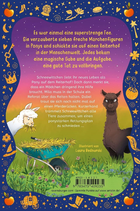 Die Märchenponys, Band 1 - Schneewittchen hat jetzt vier Hufe