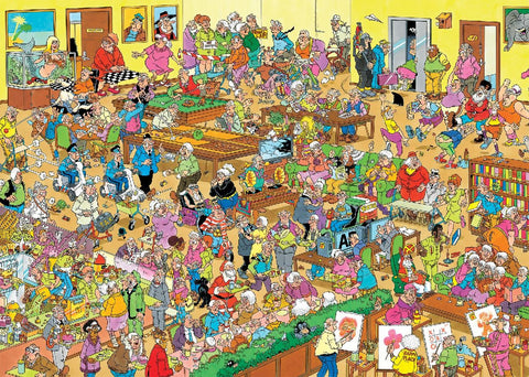 Jan van Haasteren - Das Seniorenheim - Puzzle 1000 Teile