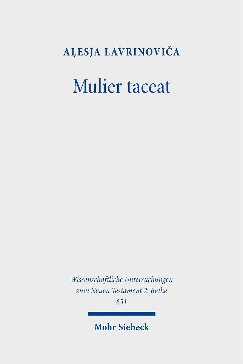 Mulier taceat
