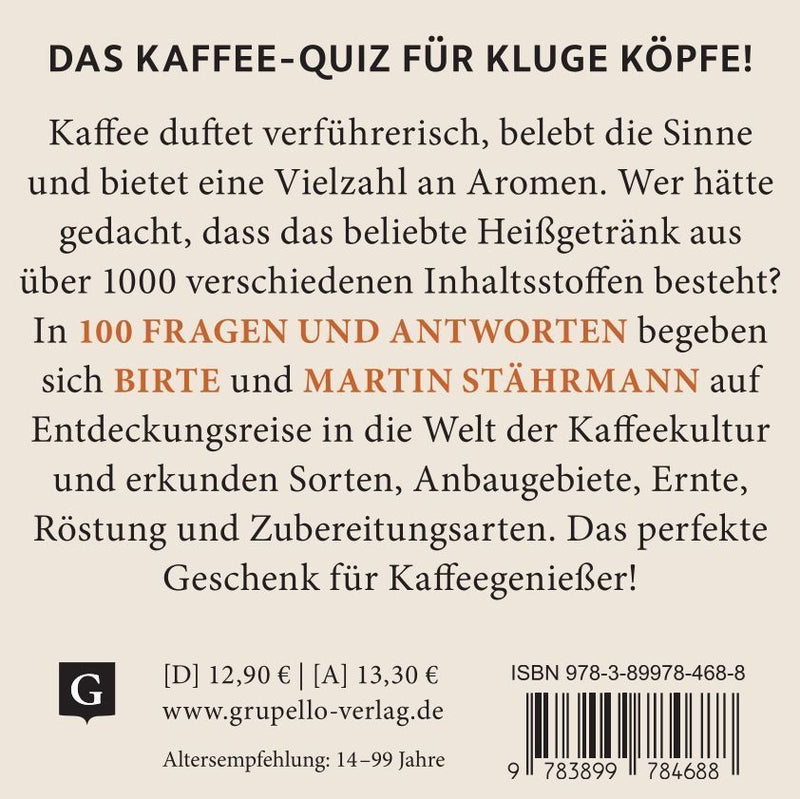Kaffee-Quiz (Rückseite)