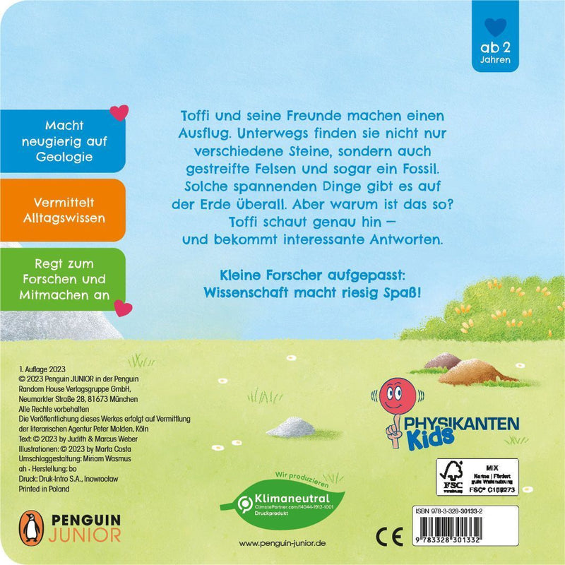 Toffi erforscht die Erde (Innenansicht)