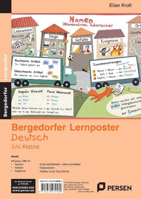 Lernposter Deutsch 3./4.Klasse