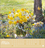 Herzliche Blumengrüße Postkartenkalender 2027