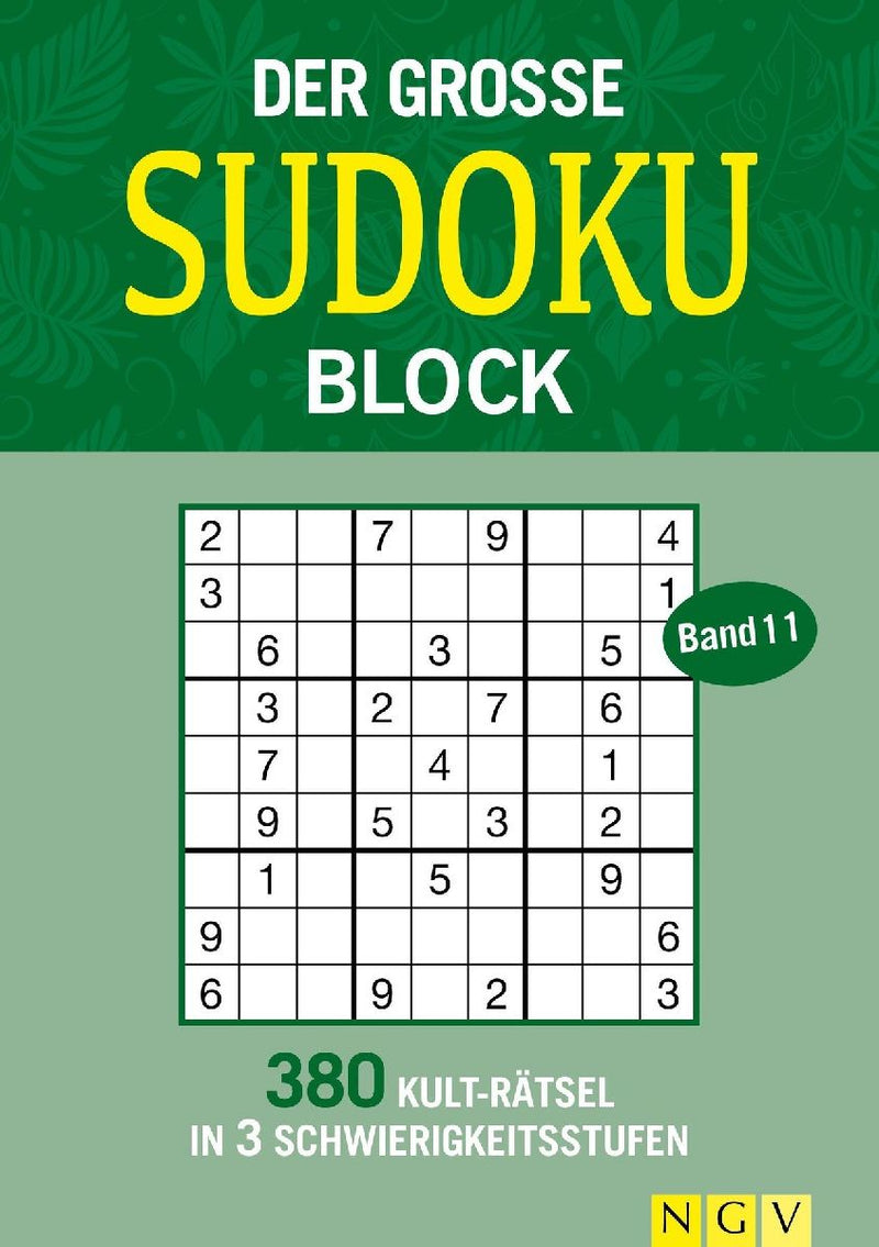 Der große Sudoku Block Band 11