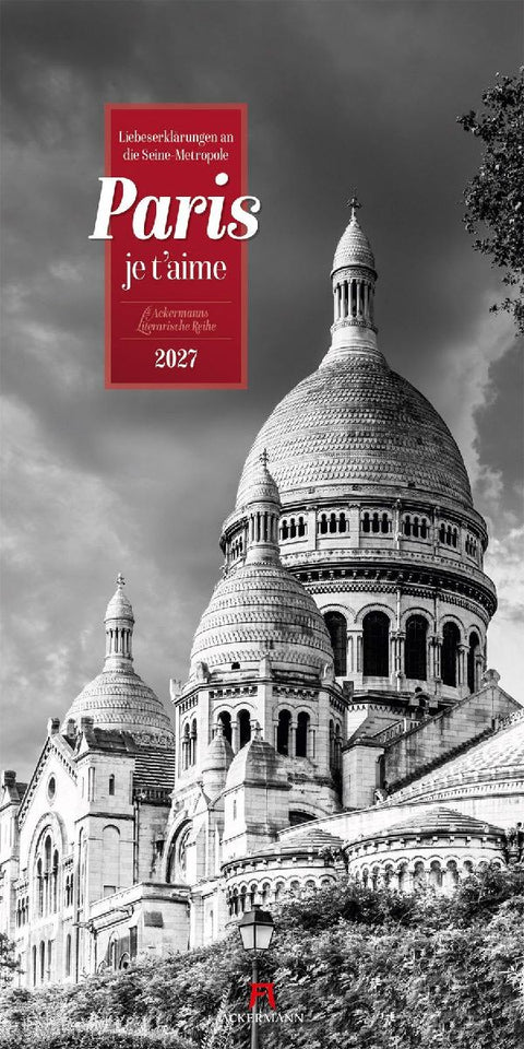 Paris, je t'aime Literatur-Kalender 2027