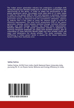 Technical Efficiency of Thermal Power Generation in India (Rückseite)