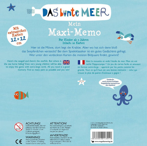 Das bunte Meer - Mein Maxi-Memo