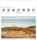 Ostseeküste Sehnsuchtskalender 2027 - Wochenkalender mit 53 Postkarten