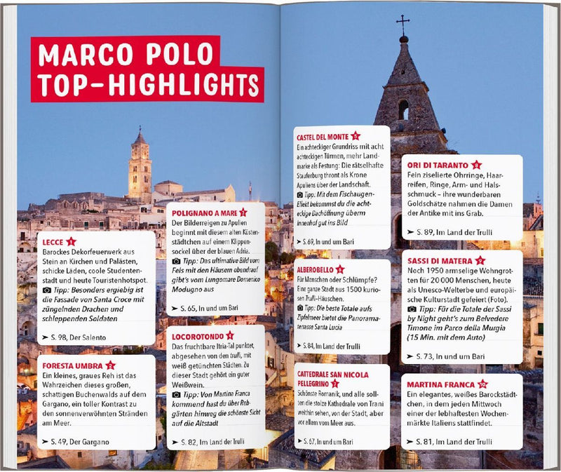 MARCO POLO Reiseführer Apulien (Innenansicht)