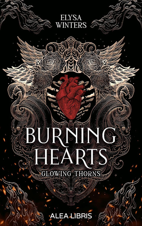 Burning Hearts | Farbschnitt in der 1. Auflage
