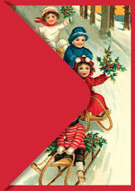 Frohe Weihnachtsgrüße (Innenansicht)