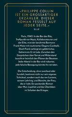 Der Barmann des Ritz (Rückseite)