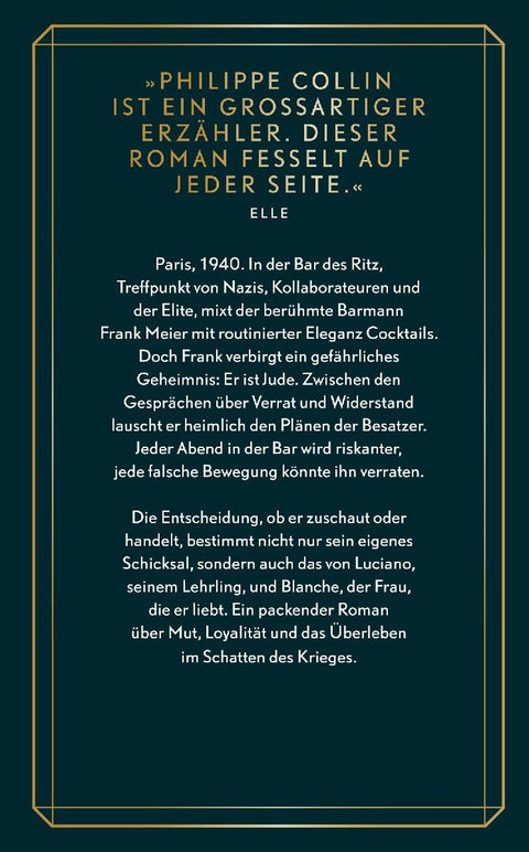 Der Barmann des Ritz