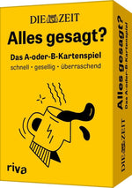 DIE ZEIT 'Alles gesagt?'