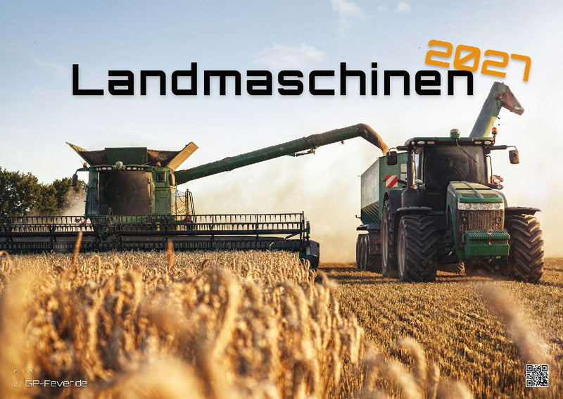 Landmaschinen - Traktor - 2027 - Kalender DIN A2