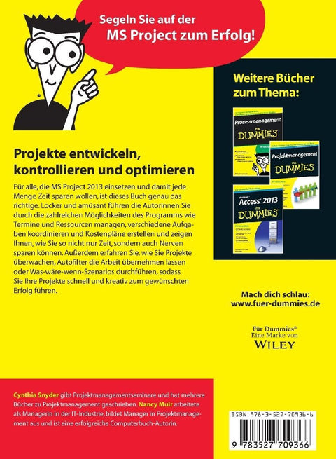 Microsoft Project 2013 für Dummies