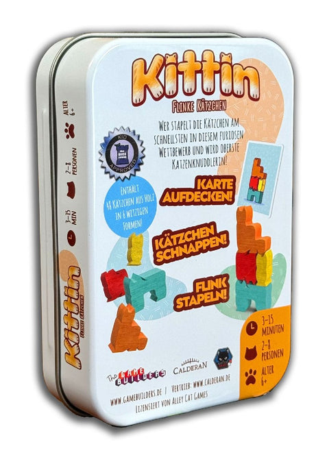 Kittin - Flinke Kätzchen - Schnelles Katzenstapelspiel (DE)