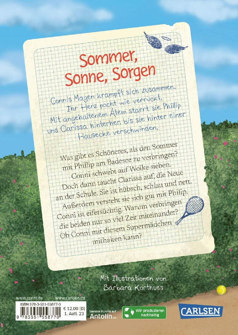 Conni & Co 7: Conni, Phillip und das Supermädchen (Rückseite)
