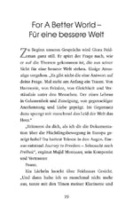 For a Better World (Innenansicht)
