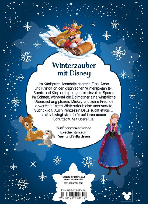 Disney - Wintergeschichten zum Lesenlernen
