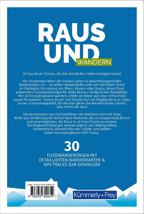 Kümmerly+Frey Raus und Wandern an Flüssen - Wanderführer