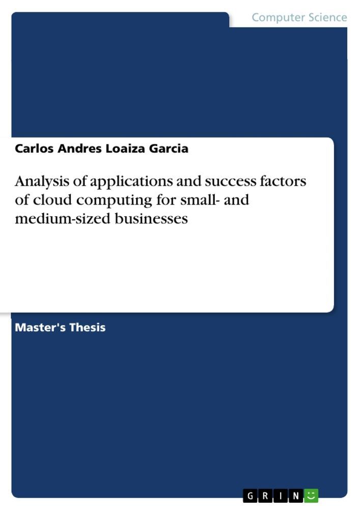 Analysis of applications and success factors of cloud computing for ...