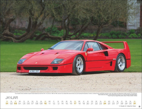 Legendäre Autos Posterkalender 2027