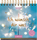 Postkartenkalender Ich wünsch dir was 2027 (Innenansicht)