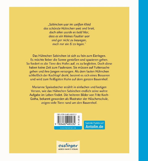 Das Hühnchen Sabinchen