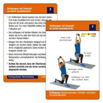 Trainingskarten: Funktionelles Rückentraining (Innenansicht)