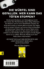 Die Rückkehr des Würfelmörders (Rückseite)