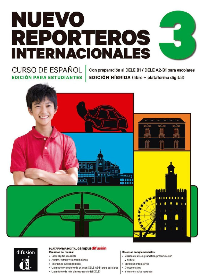 Nuevo Reporteros Internacionales 3 - Curso de Español