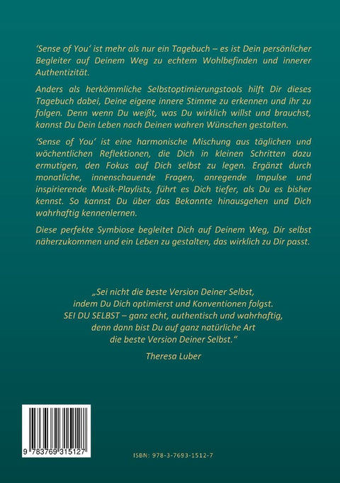 Sense of You - Du, wahrhaftig!