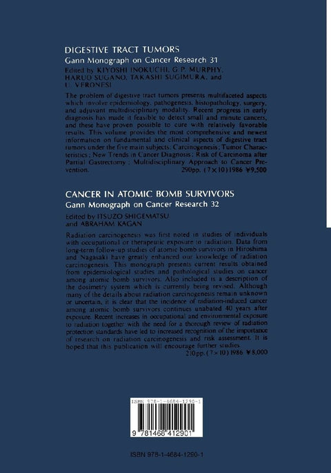 Changing Cancer Patterns and Topics in Cancer Epidemiology