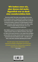 Nie war Früher schöner als Jetzt (Rückseite)