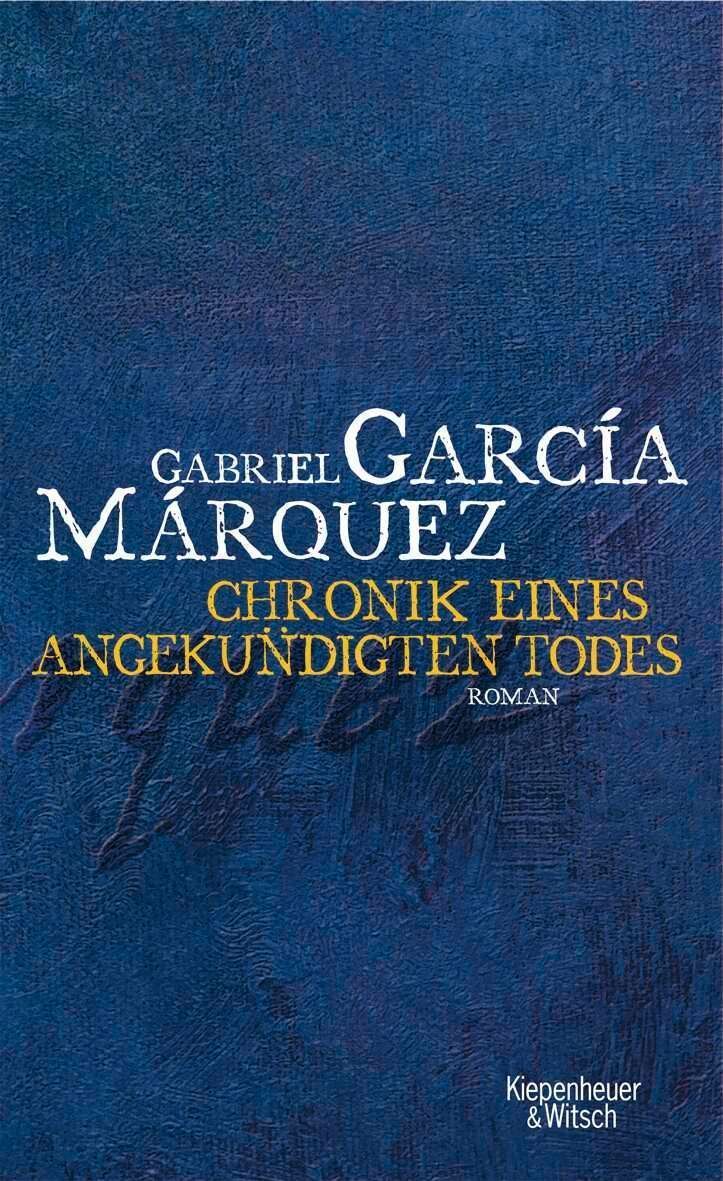 Chronik eines angekündigten Todes