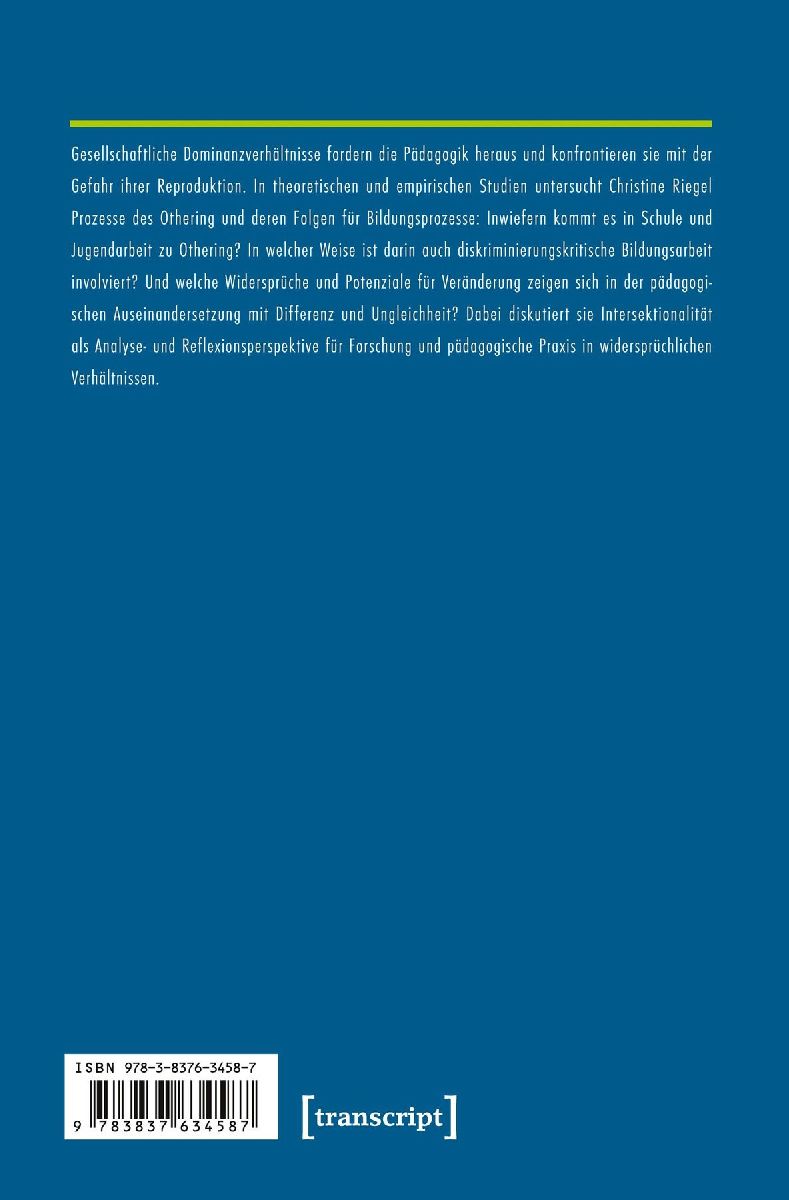 Bildung - Intersektionalität - Othering (Rückseite)
