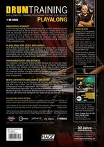 Drum Training Playalong + MP3-CD (Rückseite)