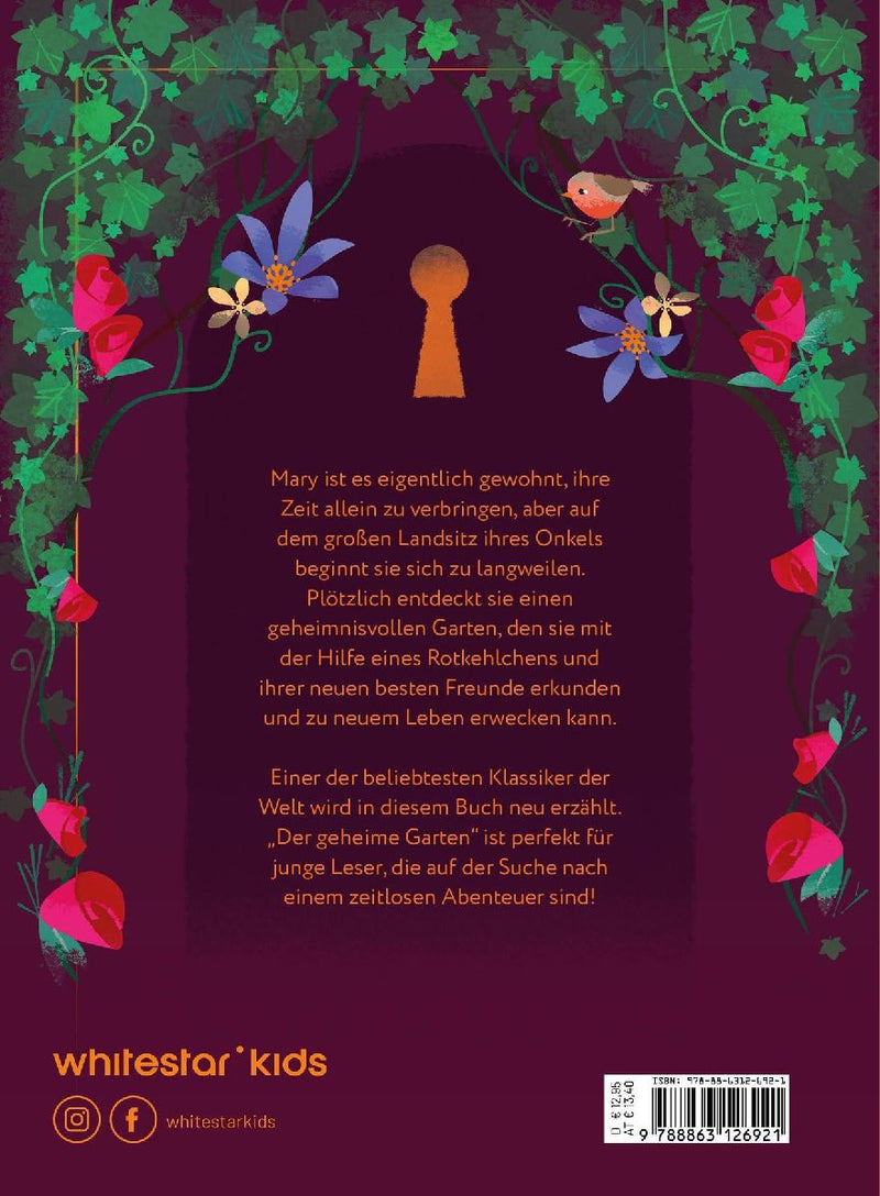 Der geheime Garten (Illustrierte Kinderbuchklassiker) (Rückseite)