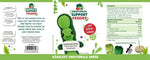 Emotional Support Veggies Häkelset Erbse