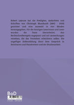 Sterbet, so wird Jesus leben!