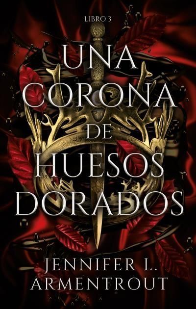 Una corona de huesos dorados