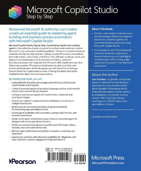 Microsoft Copilot Studio Step by Step: Customizing Copilot and creating agents