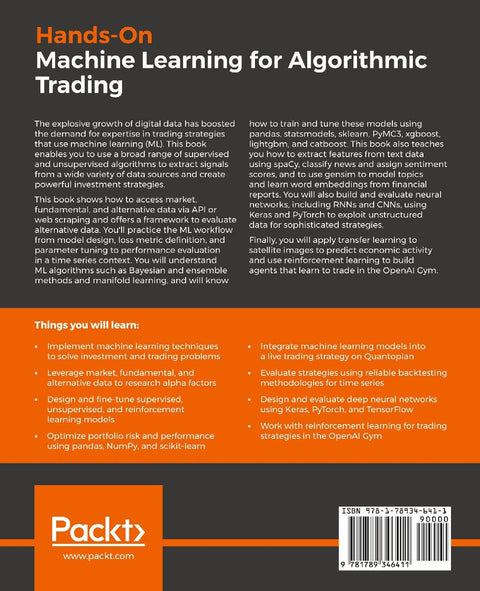 Hands-On Machine Learning for Algorithmic Trading