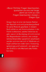 Was Politiker nicht sagen (Rückseite)