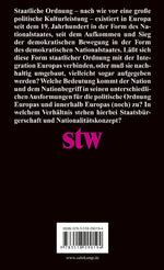 Staat, Nation, Europa