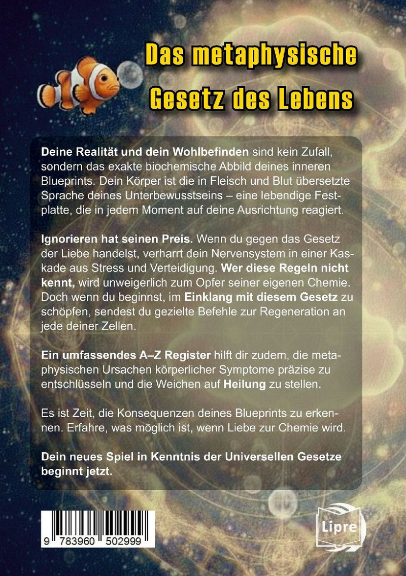 Das metaphysische GESETZ DES LEBENS (Rückseite)