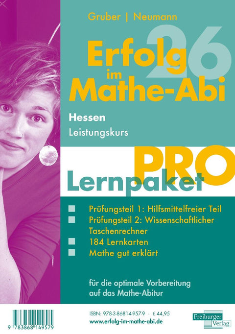 Erfolg im Mathe-Abi 2026 Hessen Lernpaket 'Pro' Leistungskurs