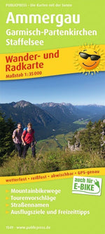 Ammergau, Garmisch-Partenkirchen, Staffelsee 1:35 000